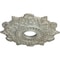 Ekena Millwork Preston Ceiling Medallion (Fits Canopies up to 4"), Hand-Painted Flash Gold, 17 1/2"OD x 4"ID x 1"P CM17PRFLS - alternate 3